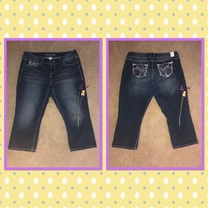 🌀Maurice’s Plus size denim Capris